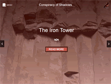 Tablet Screenshot of conspiracyofshadows.com